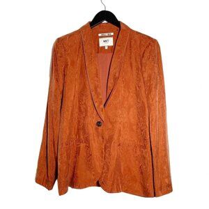 MKT Studio Savile Rock Paisley Jacquard Print Blazer size 38 (US 2)